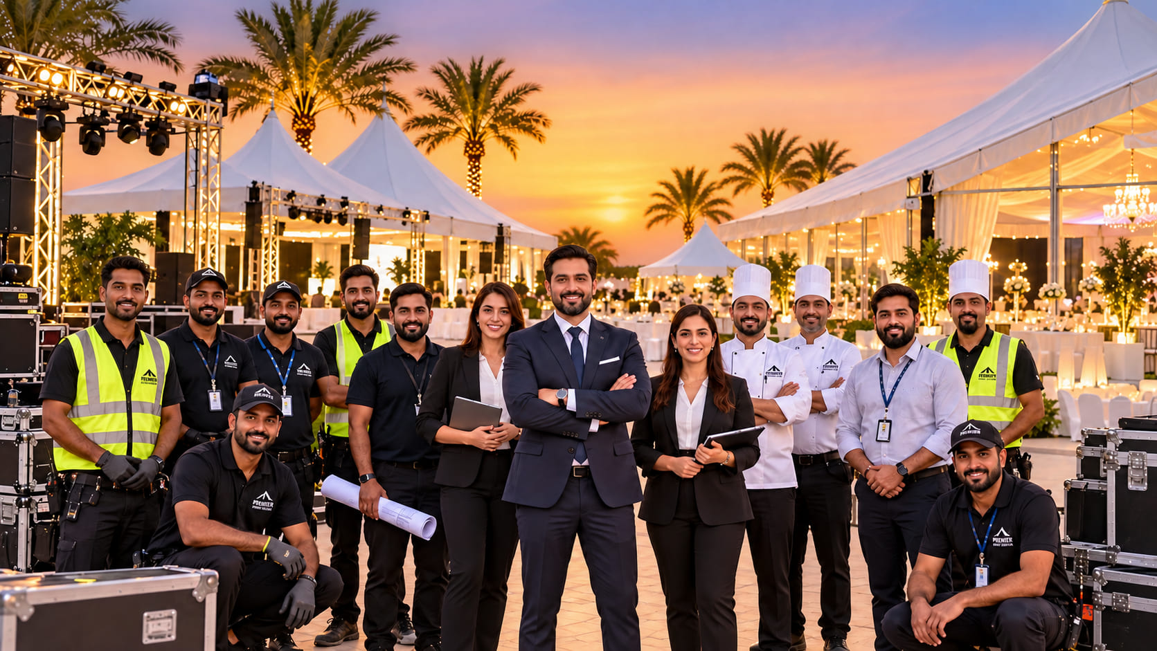 Premier event team